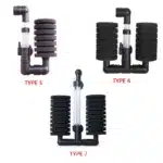 Éponge filtrante pour aquarium, pompe à air, écumoire biochimique, filtre de filtration, réservoir de poissons, purification, 7 types 40
